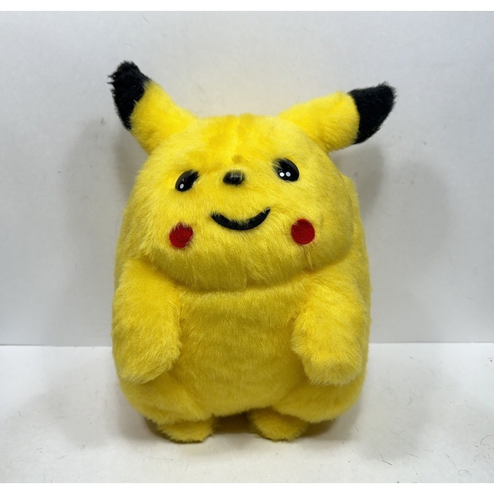 Vintage Pikachu Plush Pokemon Stuffed Fat‎ Chunky Chonk No Brand Boot